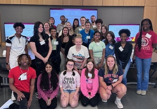 A group photo of the Saginaw Health Career Pipeline Program Participants